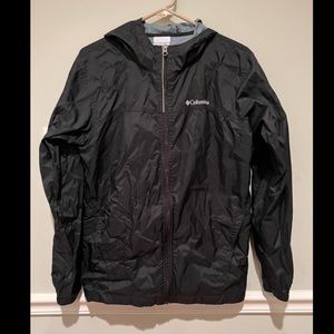 Columbia Rain Jacket with Hood Mens Size xLarge